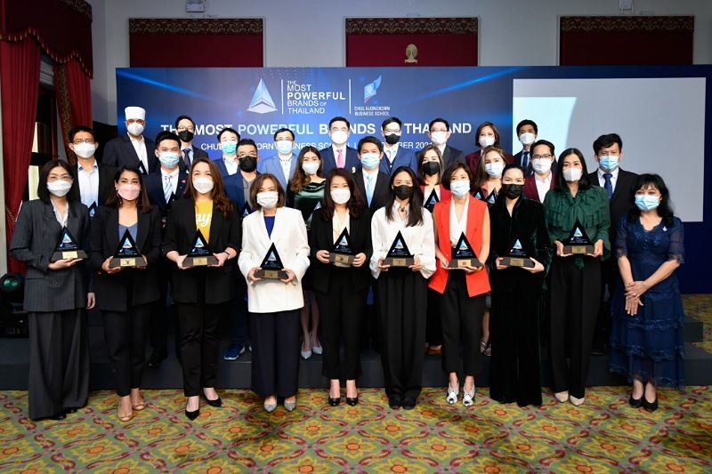 จุฬาฯ ประกาศผลสุดยอด 30 แบรนด์ทรงพลัง  The Most Powerful Brands of Thailand ครั้งที่ 5