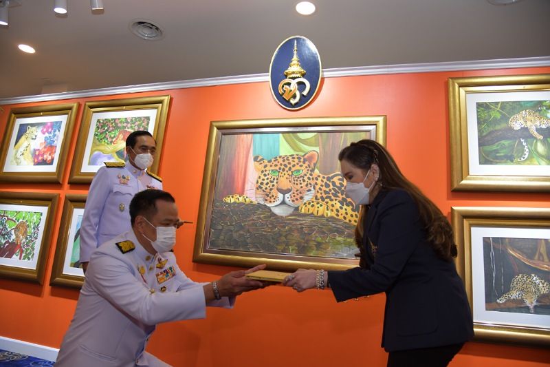 กรมพระศรีสวางควัฒนฯ พระราชทานเทคโนโลยีการสังเคราะห์ 'ยาโมลนูพิราเวียร์' แก่นายกฯ เพื่อนำไปใช้ประโยชน์