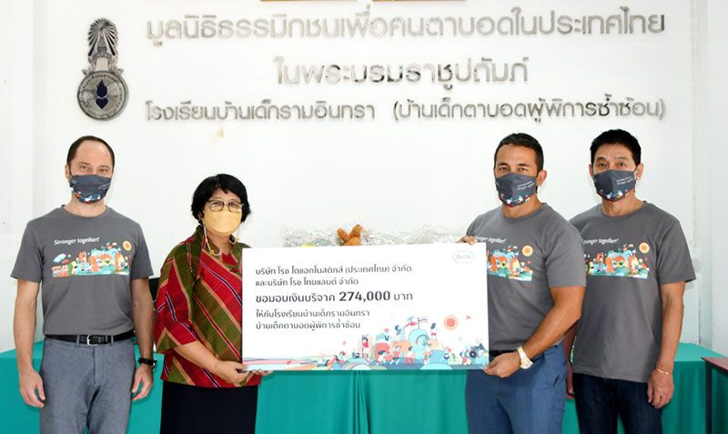 โรช ชิลเดรนส์ วอล์ค - Roche Children’s Walk 2021  #StrongTogether เพื่อเด็กตาบอดผู้พิการซ้ำซ้อน