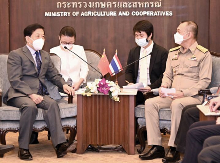 ‘เฉลิมชัย’กระชับสัมพันธ์จีน  หนุนการค้า-ร่วมมือด้านเกษตร