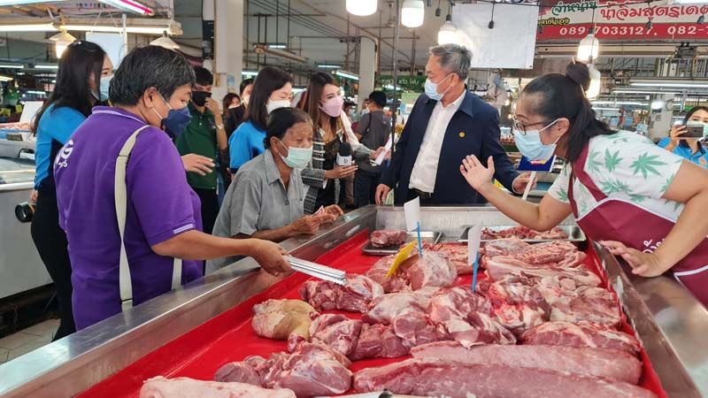 พิษณุโลกเปิด7จุดขายหมูราคาถูกช่วยปชช. ปศุสัตว์เตรียมเงินช่วยเหลือผู้เลี้ยงสุกร