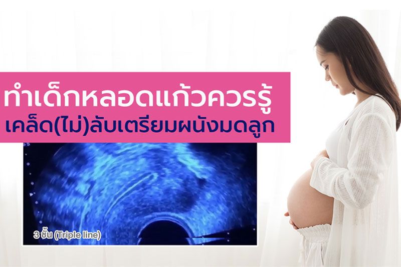 ทำเด็กหลอดแก้วควรรู้ เคล็ด(ไม่)ลับ การเตรียมผนังมดลูกก่อนย้ายตัวอ่อน