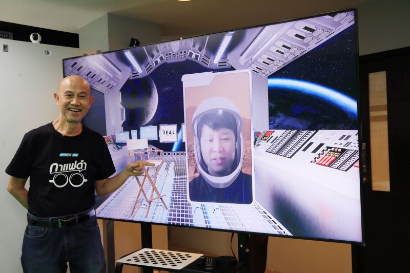 'กาแฟดำ'เปิดซิงการสัมภาษณ์ล้ำอนาคต! ดึง Metaverseมาใช้ในรายการทีวีที่แรกในไทย