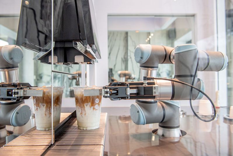na bowon ROBO X CAFÉ เสิร์ฟกาแฟด้วย‘โรบอทบาริสต้า’แห่งแรก