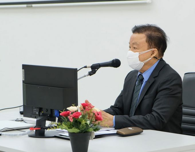 บุญชู ตรีทอง อดีต รมว.ทบวงมหาวิทยาลัย มอบทุนการศึกษา ประจำปี 2564 ให้กับนักศึกษาคณะวิทยาศาสตร์และเทคโนโลยี มธ.ศูนย์ลำปาง