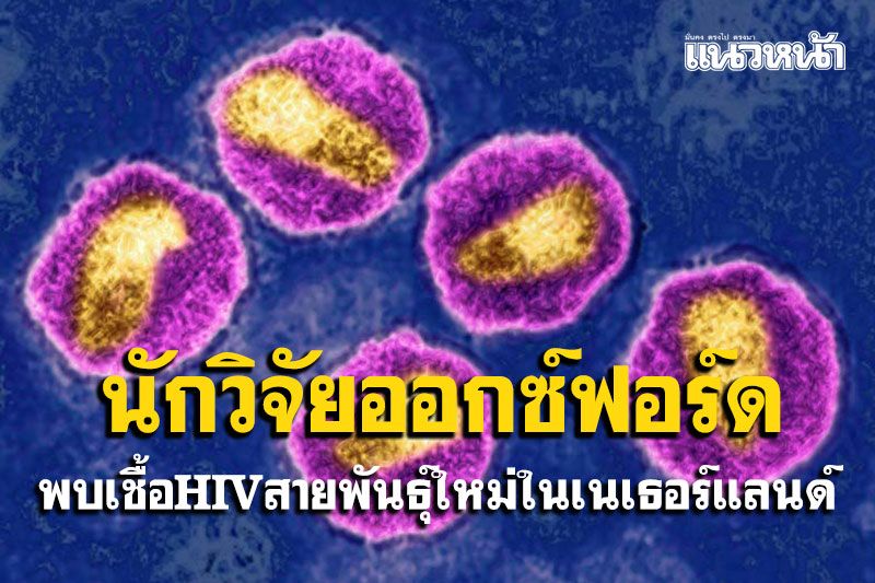 พบเชื้อ HIV สายพันธุ์ใหม่ในเนเธอร์แลนด์
