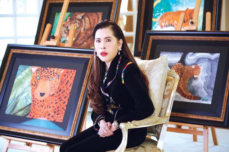 ชื่นชมพระอัจฉริยภาพผ่าน‘นิทรรศการภาพวาดลายพระหัตถ์ สิริศิลปิน’  สมเด็จเจ้าฟ้าฯ กรมพระศรีสวางควัฒน วรขัตติยราชนารี