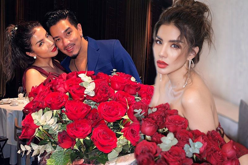 วาเลนไทน์แซ่บ! 'ใบเตย-ดีเจแมน' อวดหวานไม่พัก จัดกุหลาบแดงช่อใหญ่ พร้อมชุดสุดเซ็กซี่!