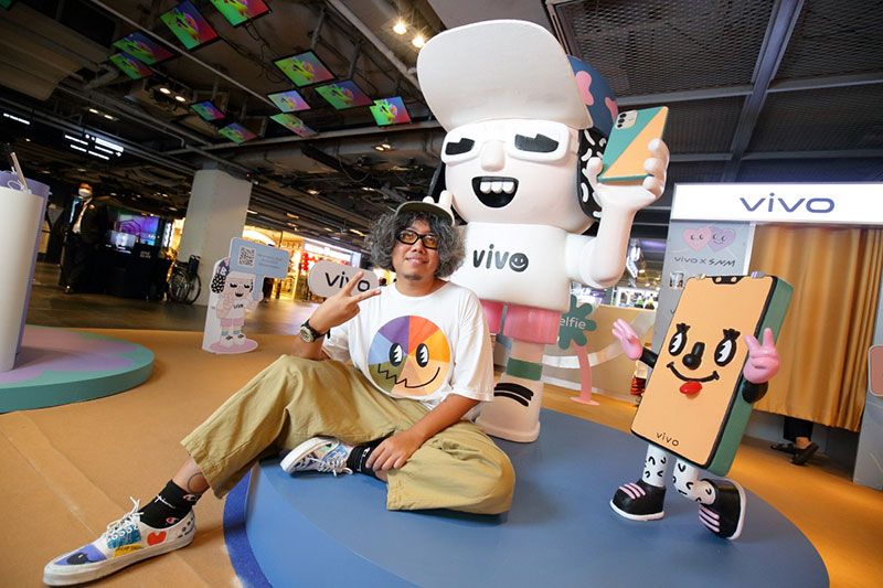 vivo จับมือศิลปิน Stupidnoobmacc เปิดโฟโต้บูธสุดคิวท์