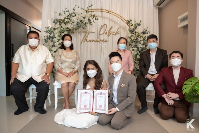 'แบงค์-พบเอก'ควงเจ้าสาววิวาห์สุดอบอุ่น วางแผนใช้ชีวิตคู่สานต่อธุรกิจให้สำเร็จ