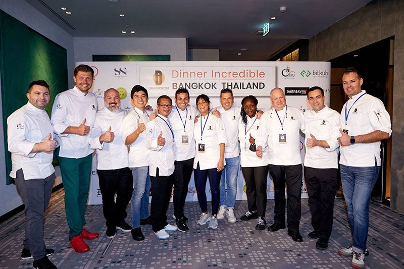 ครั้งแรกในไทย กับการรวมตัวของ 13 เชฟดาวมิชลิน ใน Dinner Incredible