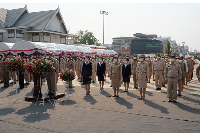 ผู้ว่าฯหนองคายบวงสรวงเปิดงาน 'ฉลองอนุสาวรีย์ปราบฮ่อ' ใต้ร่มพระบารมี 195 ปี