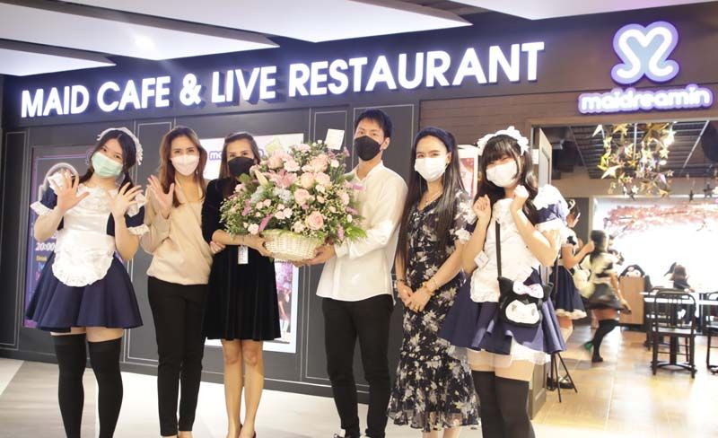 โซไซตี้ : ‘Maidreamin’ เมดคาเฟ่อันดับ 1 จากญี่ปุ่น  Flagship Store ครั้งแรกในเมืองไทย