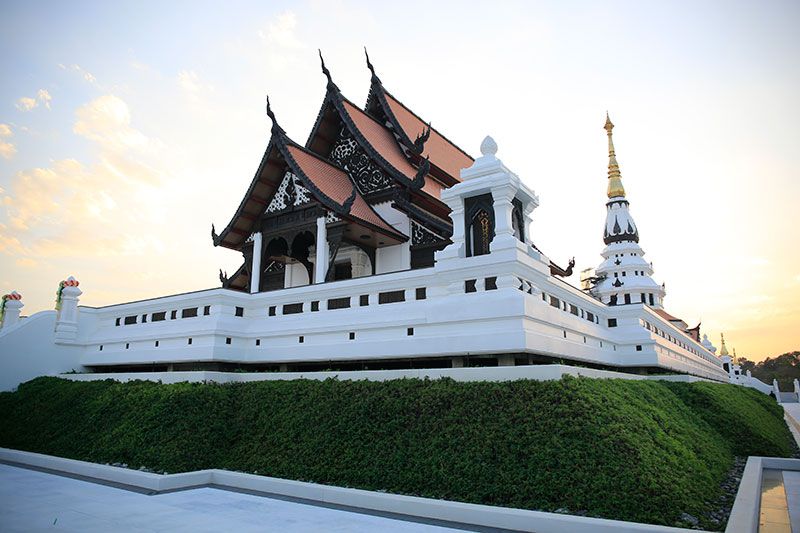 พระเจ้าวรวงศ์เธอ พระองค์เจ้าสิริภาจุฑาภรณ์  ทรงเปิดพิพิธภัณฑ์ธรรมเจดีย์ พระธรรมวิสุทธิมงคล