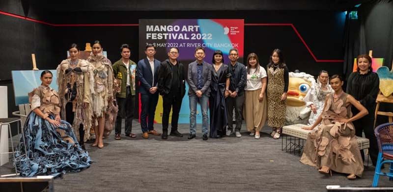 คนรักงานศิลปะห้ามพลาด‘Mango Art Festival 2022’  หวังสร้างแรงบันดาลใจ เพื่อวันพรุ่งนี้ที่ดีกว่า