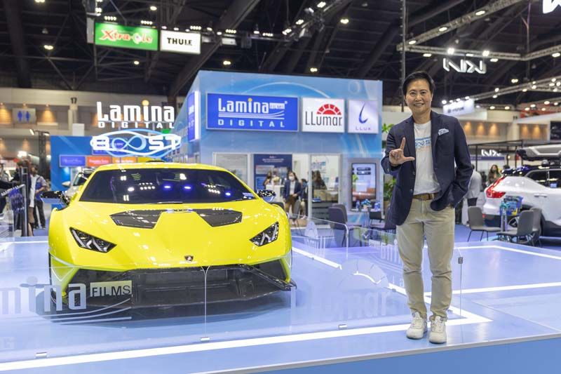 ลามิน่าฟิล์ม แนะนำผลิตภัณฑ์ใหม่  Lamina Digital EV Boost