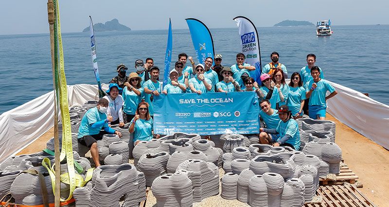 คืนความสวยงามกลับสู่ท้องทะเลไทย ในโครงการ Seiko Save The Ocean ครั้งที่ 5