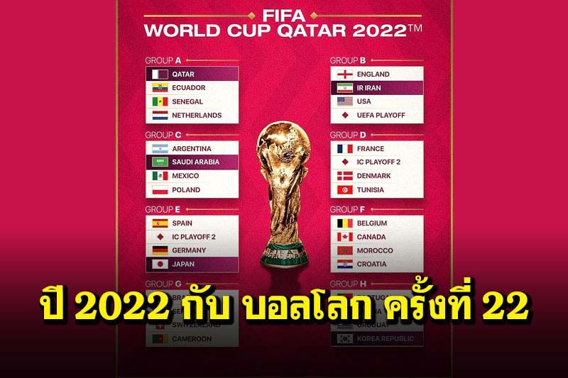 ปี 2022 กับ บอลโลก ครั้งที่ 22