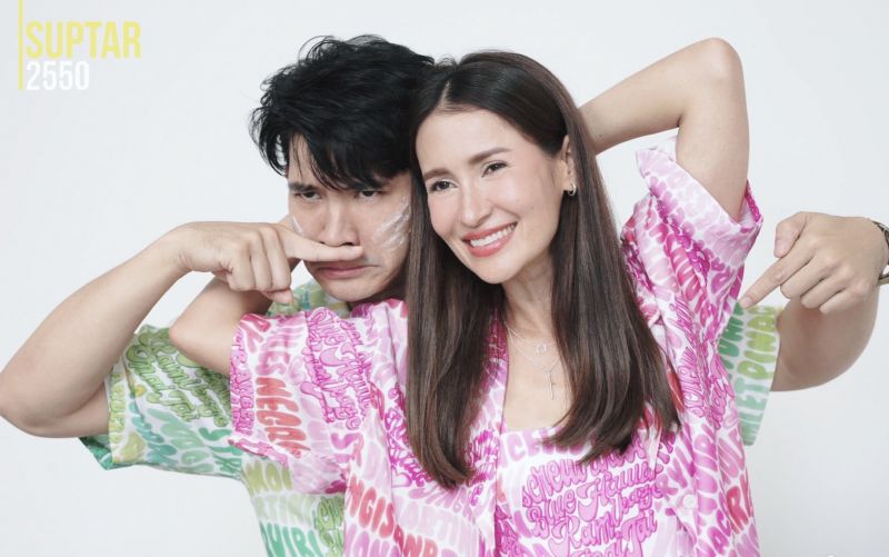 'เคน-แอน'สาดความสุขสงกรานต์สวยเป๊ะหล่อทะลุแป้ง