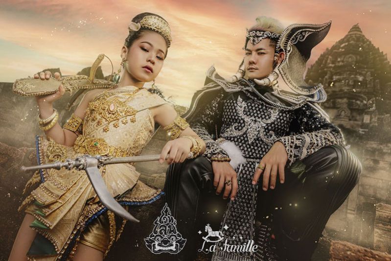 White Line x LA FAMILLE จัดเต็ม'เก่ง ธชย'เปิดตัว นางสงกรานต์ 2565แปลงโฉมเป็น'พญากุญชรชาติ'