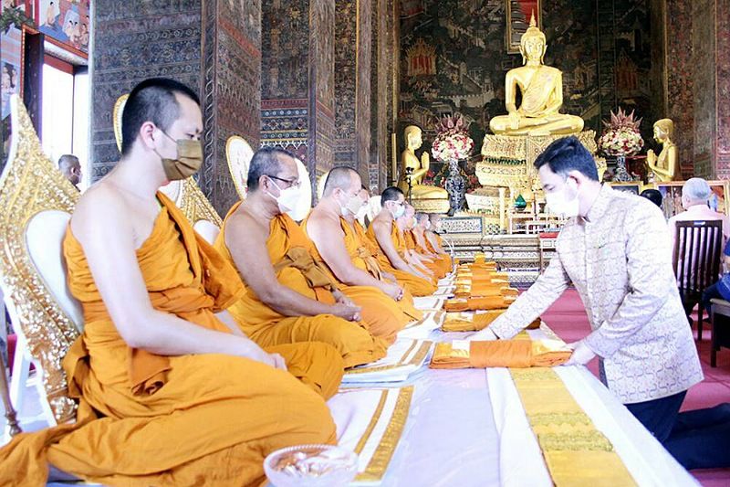 วธ. จัด 'พิธีเจริญพระพุทธมนต์ สงกรานต์วิถีใหม่ ต้อนรับปีใหม่ไทย พุทธศักราช 2565' นำหลักธรรมทางพระพุทธศาสนาร่วมสร้างสังคมปลอดอบายมุข