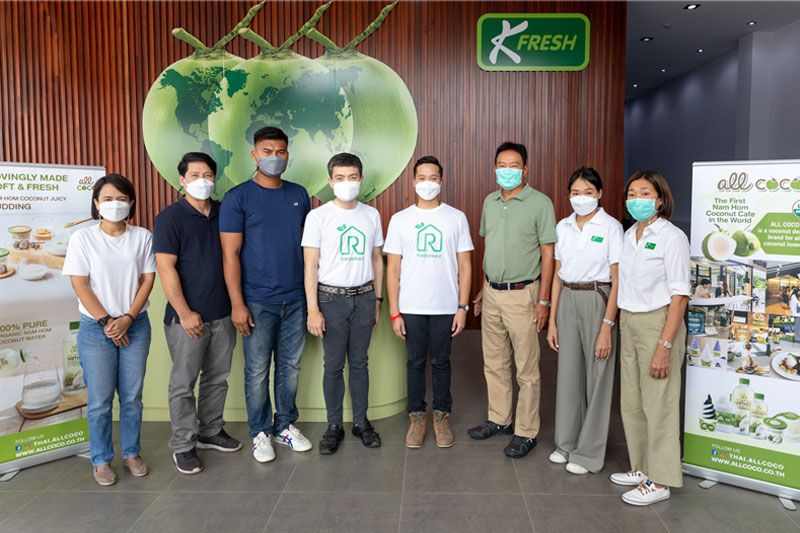 'รักบ้านเกิด'ร่วมกับ'เค เฟรช'พาเกษตรกรแลกเปลี่ยนความรู้ธุรกิจมะพร้าว