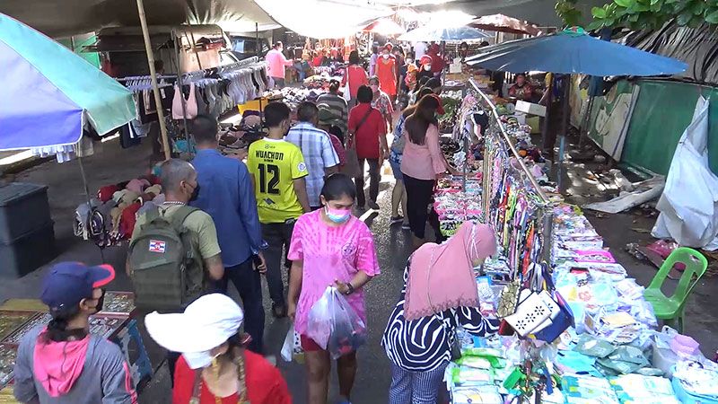 สกู๊ปพิเศษ : เปิดแล้ว ‘ตลาดรถไฟ’ ตลาดนัดใหญ่ที่สุดในตัวเมืองสงขลา