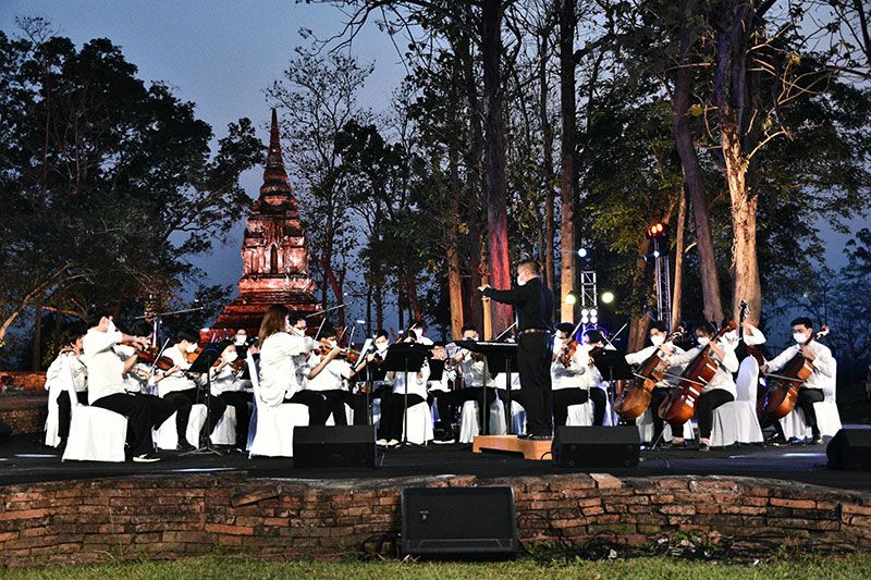 อว.จัดบรรเลงครึกครื้น ‘ฟื้นเมืองเชียงแสนด้วยเสียงเพลง’ สัมผัสมนต์เสน่ห์แห่งคีตศิลป์