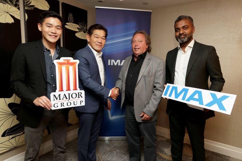 'เมเจอร์ ซีนีเพล็กซ์ กรุ้ป' ประกาศความร่วมมือIMAX นำเครื่องฉายระบบทันสมัยที่สุด'IMAX Laser'