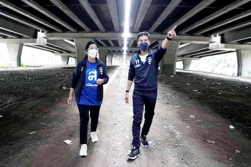 ‘ศิธา’พร้อมทำรถเมล์ไฟฟ้าใต้ทางด่วน  ‘สุขาภิบาล 5-เอกมัย’ 10 บาทตลอดสาย