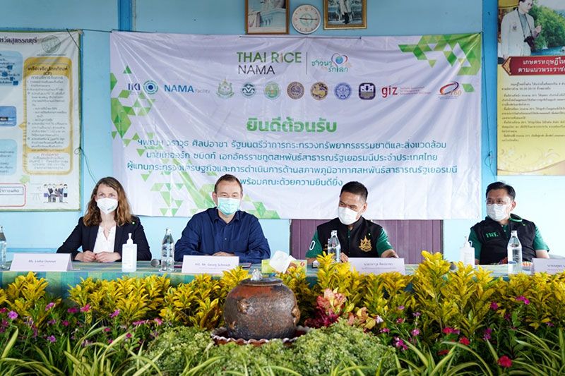 เยอรมนี ชู ‘ไทย ไรซ์ นามา’ ต้นแบบโครงการทำนาลดโลกร้อน เพิ่มประสิทธิภาพการผลิต