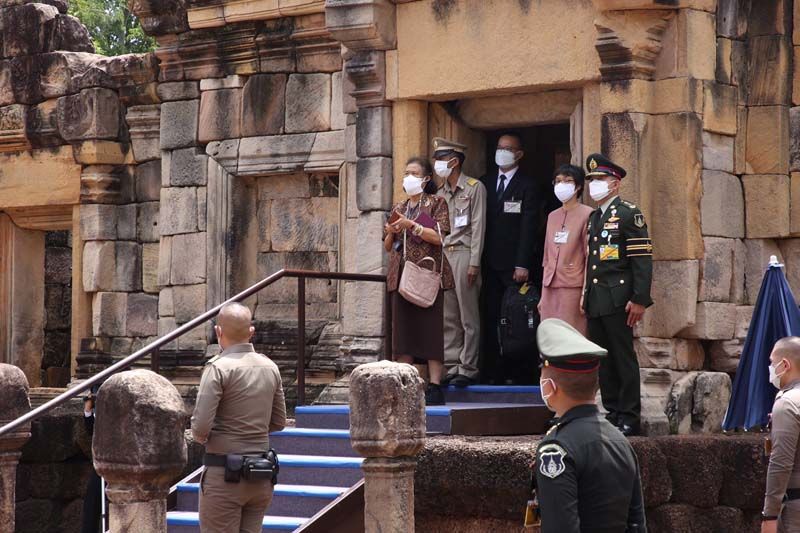 'กรมสมเด็จพระเทพฯ'ทรงเปิดอุทยานประวัติศาสตร์สด๊กก๊อกธม จ.สระแก้ว