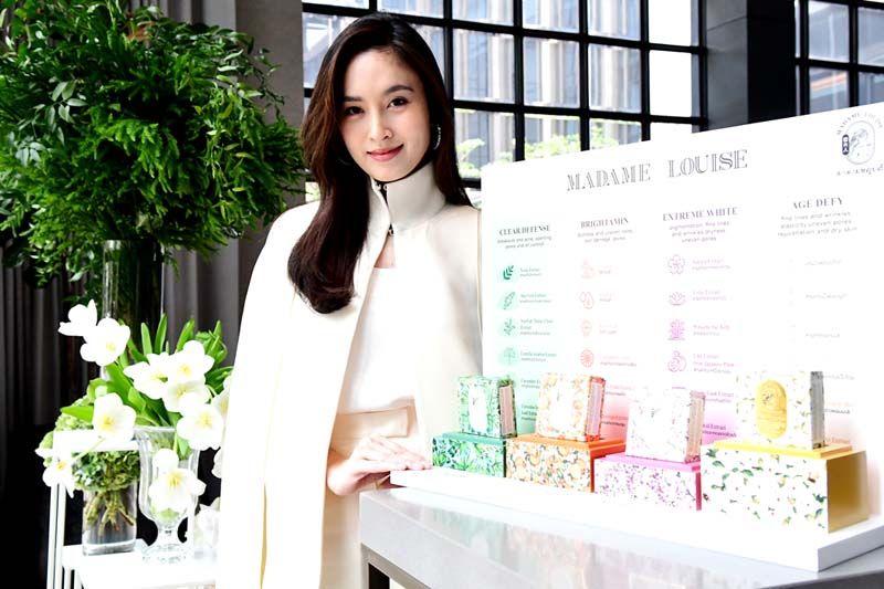 เปิดตัว‘มาดามหลุยส์’และพรีเซ็นเตอร์‘ปอย-ตรีชฎา’  ด้วย 4 สูตรสุดพรีเมียม ช่วยย้อนอายุผิว