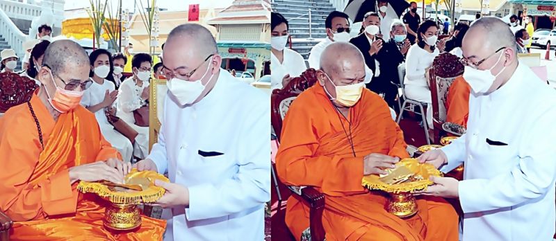 2 สมเด็จฯพร้อมพระคณาจารย์ไทยจีนร่วมเททองหล่อพระชัยวัฒน์มหามงคล(มิตรภาพไทยจีน ไทยจีนพี่น้องกัน)