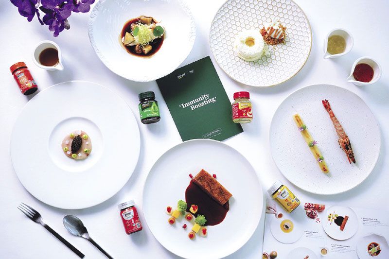 ‘ซันโทรี่ เบเวอเรจ แอนด์ ฟู้ด’จับมือ‘วอเตอร์ ไลบรารี่ จามจุรี’  รังสรรค์เมนูจากผลิตภัณฑ์‘แบรนด์’สู่ความพิเศษแบบ Fine Dinning