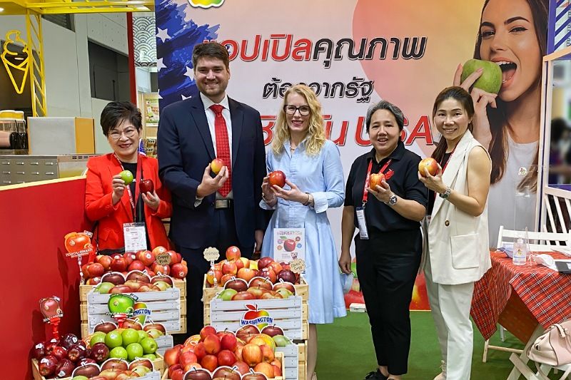 วอชิงตันแอปเปิล จัดทัพแอปเปิลกว่า 10 สายพันธุ์ร่วมแสดงในงาน THAIFEX-ANUGA ASIA 2022
