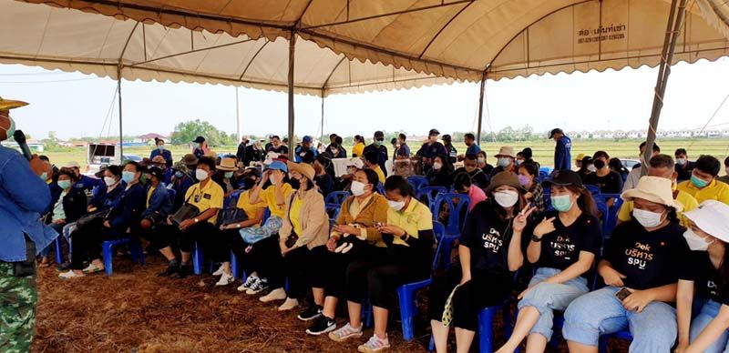 นักศึกษา ม.ศรีปทุม จิตอาสา  ทำกิจกรรมรับผิดชอบต่อสังคม