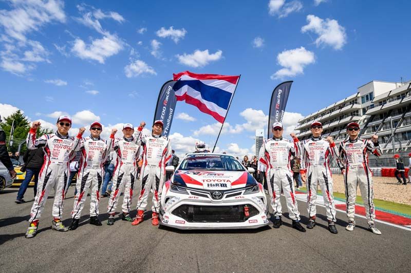 TOYOTA GAZOO RACING TEAM THAILAND คว้าแชมป์!!  สนามนูร์เบอร์กริง ประเทศเยอรมัน