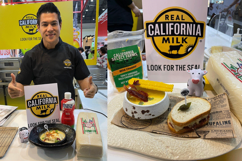 Real California Milk เปิดตัวผลิตภัณฑ์ที่ทำจากนม ชูจุดเด่นด้านนวัตกรรม