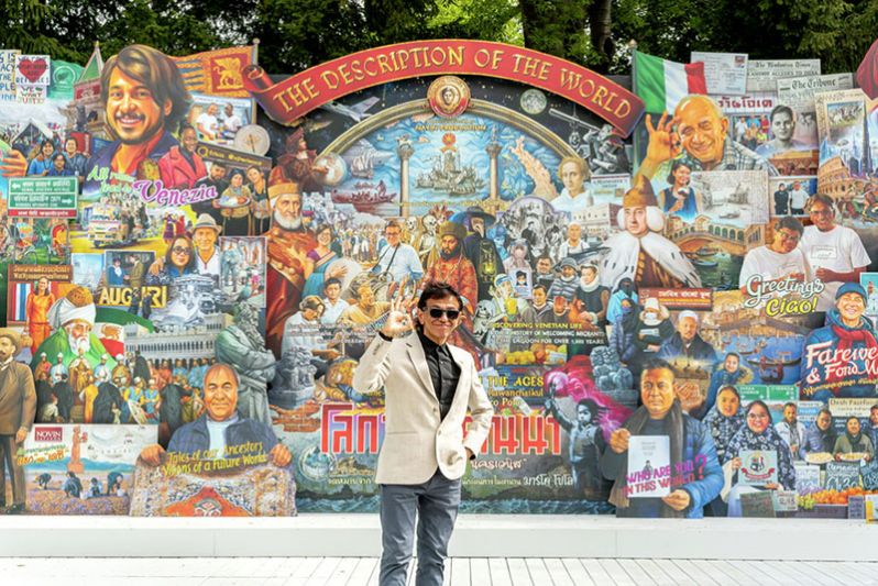 ‘นาวิน ลาวัลย์ชัยกุล’ ศิลปินไทยหนึ่งเดียวในงานศิลปะระดับโลก