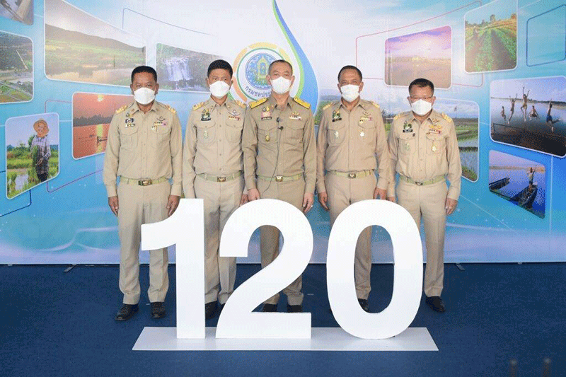 เลขาธิการ ส.ป.ก. ร่วมแสดงความยินดีกรมชลฯ ครบรอบปีที่ 120