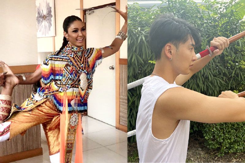 ‘แพรว-โยโย่’ ซ้อมเข้ม ‘มโนราห์-รำดาบไทย’  โชว์รอบทาเล้นท์ บนเวทีซูปร้าเนชันแนล 2022