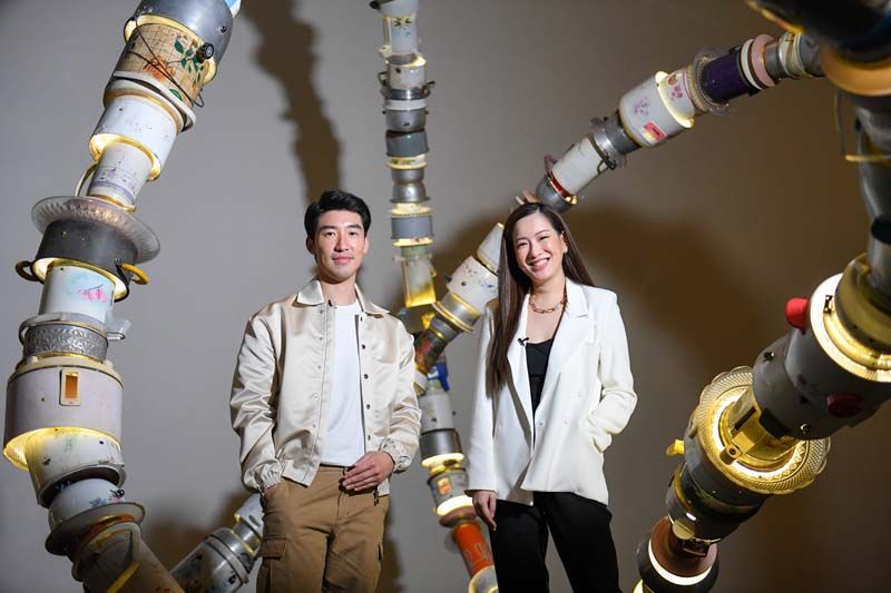 ‘คณชัย เบญจรงคกุล’ควง‘ได๋’ชม‘พิพิธภัณฑ์ศิลปะไทยร่วมสมัย’เสพงานศิลป์