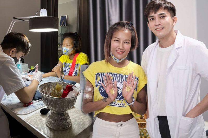 'หญิง อภิสรา' จัดชุดใหญ่ 'สักลายมือเศรษฐี'โดย 'บอล ณัฐพล' เสริมความเฮง เพิ่มความปัง!