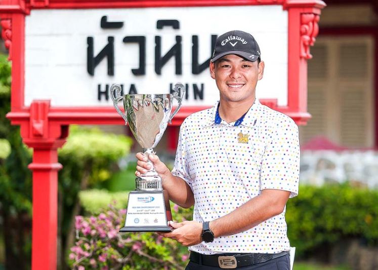 ‘ฉ่างไท้’ผงาดแชมป์กอล์ฟสิงห์หัวหิน