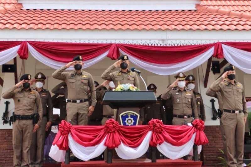 ‘รองฯรอย’ตรวจเยี่ยมประเมินการฝึกอบรมโครงการพัฒนาฯสายงาน ป.ตำรวจภูธรภาค2