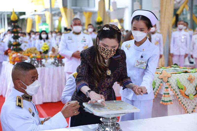 'กรมพระศรีสวางควัฒน'เสด็จทรงวางศิลาฤกษ์อาคารศูนย์การเรียนรู้ฯราชวิทยาลัยจุฬาภรณ์