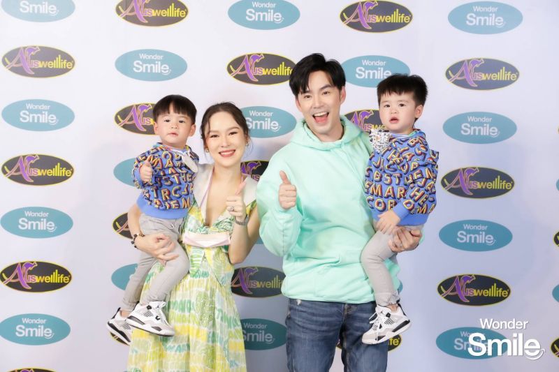 'บีม-ออย' แท็คทีม'น้องธีร์-น้องพีร์'เปิดตัวพรีเซ็นเตอร์ผลิตภัณฑ์เด็กสุดฮอต