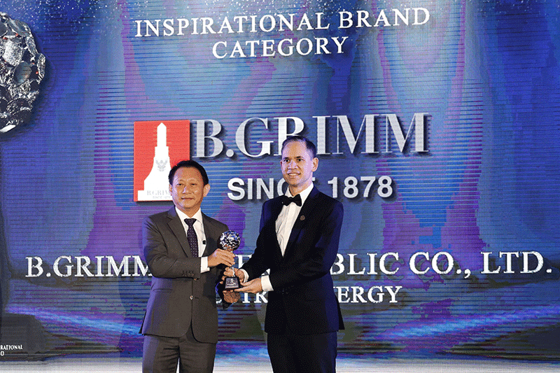 บี.กริม คว้ารางวัล Inspirational Brand Award ตอกย้ำความเป็นเลิศขององค์กร