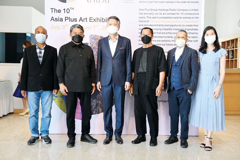 เปิดนิทรรศการ จิตรกรรมเอเซีย พลัส ‘ศิลป์ ธรรม นำนวัต’ สร้างและส่งเสริมศิลปินหน้าใหม่ในวงการศิลปะ